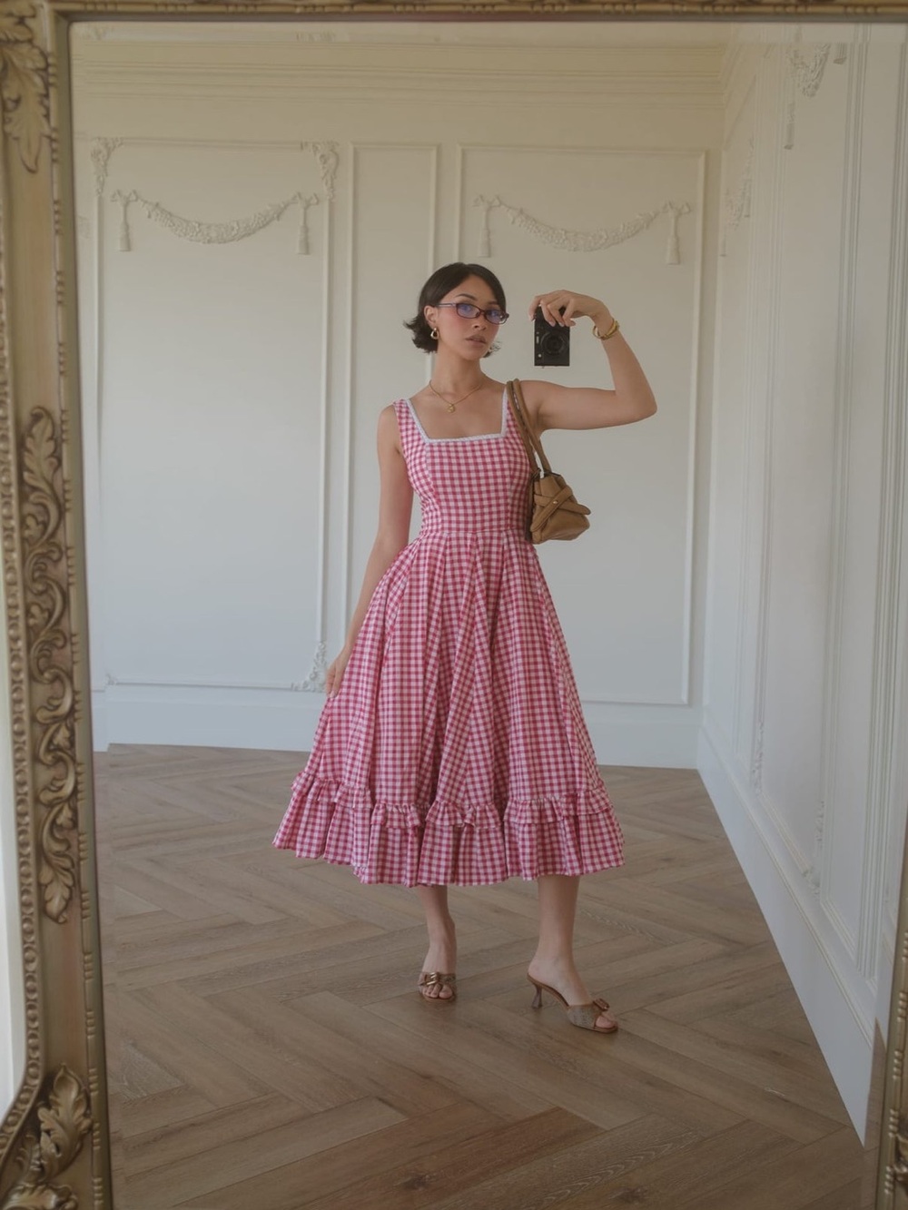 JessaKae Daze Dress in Red Gingham